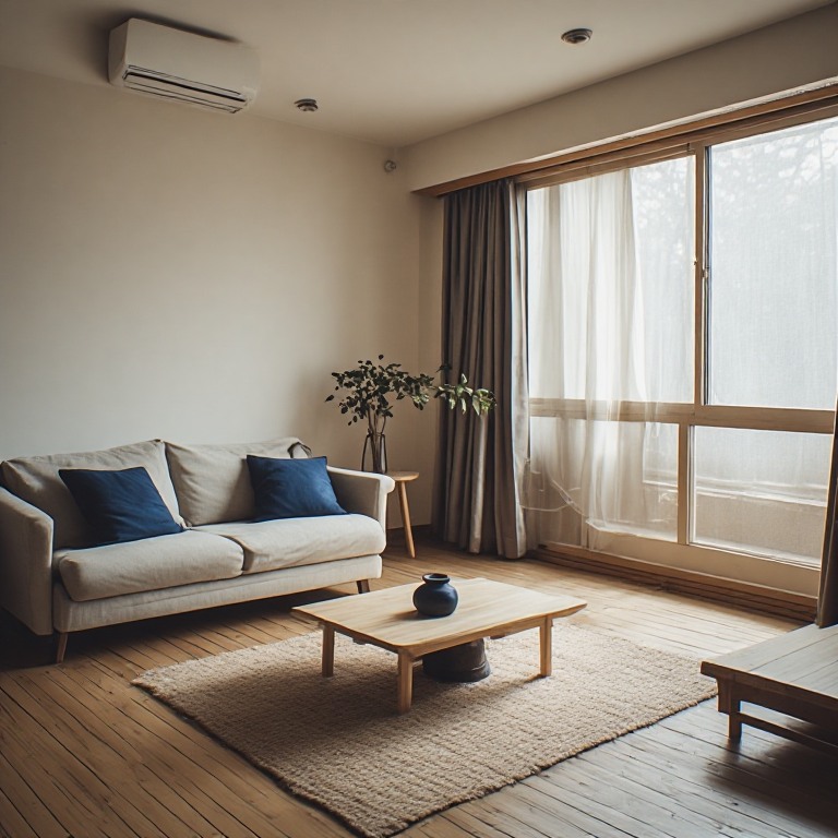 清掃をお任せいただく住まいのリビング